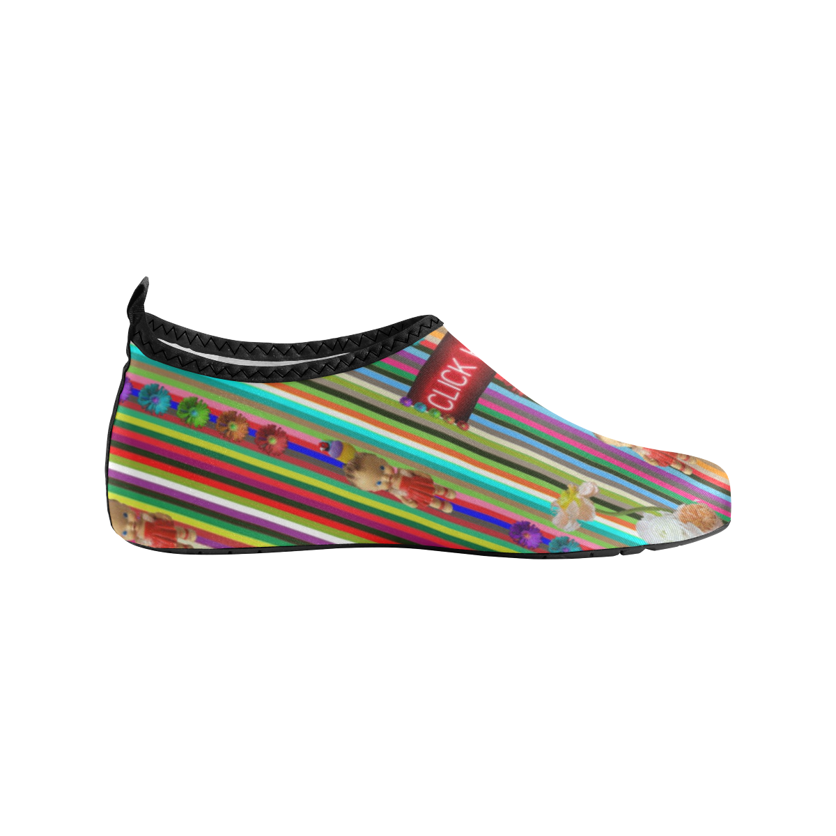Click Here Dolly Kids' Slip-On Water Shoes (Model 056)