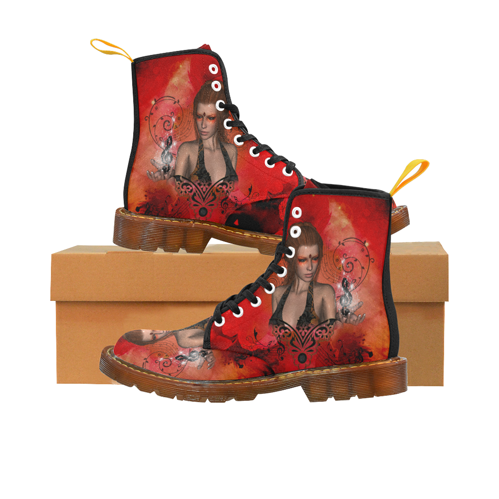 Fairy with clef Martin Boots For Men Model 1203H