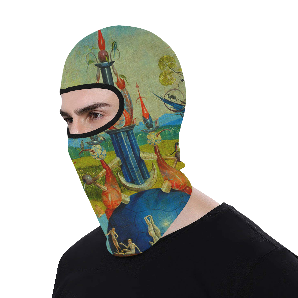 Hieronymus Bosch-The Garden of Earthly Delights 18 All Over Print Balaclava