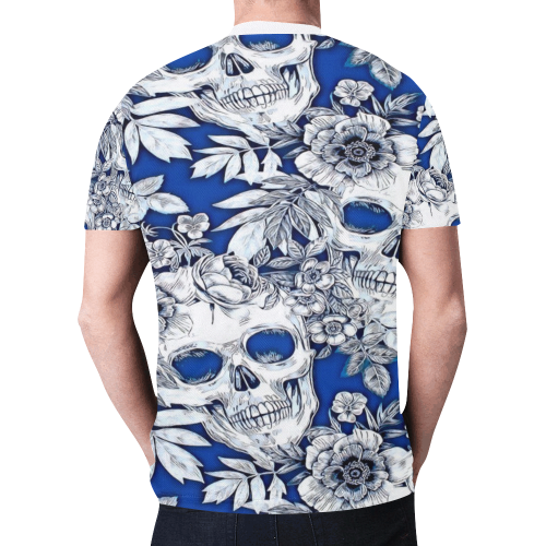 Woke Skulls Festival 15 New All Over Print T-shirt for Men (Model T45)