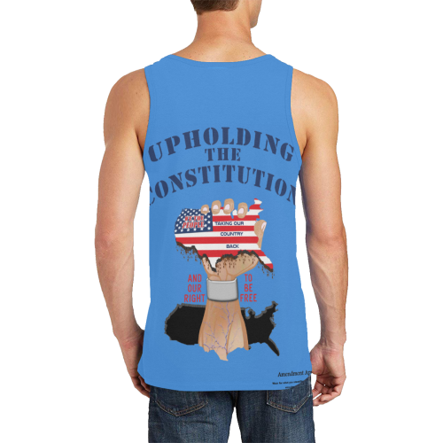 Upholding Constitution Tank Top Men's All Over Print Tank Top (Model T57)