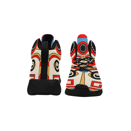 Aztec Religion Tribal Women's Chukka Training Shoes/Large Size (Model 57502)