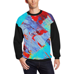 oil_k All Over Print Crewneck Sweatshirt for Men (Model H18)