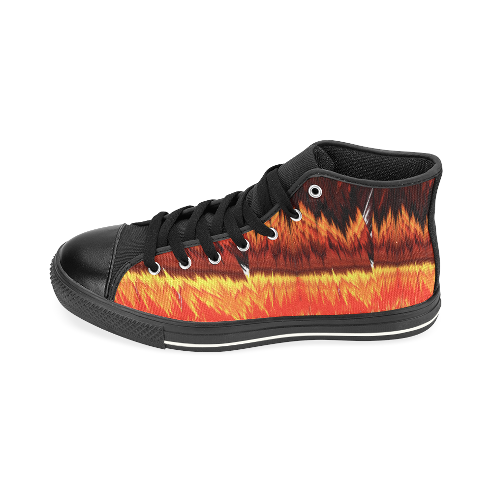 URBAN FIRE High Top Canvas Shoes for Kid (Model 017)