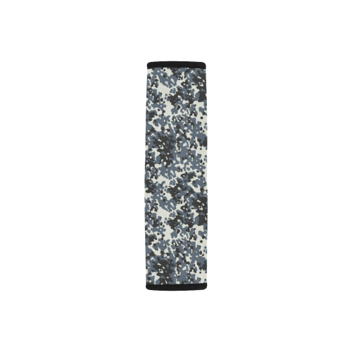 Urban City Black/Gray Digital Camouflage Car Seat Belt Cover 7''x8.5''