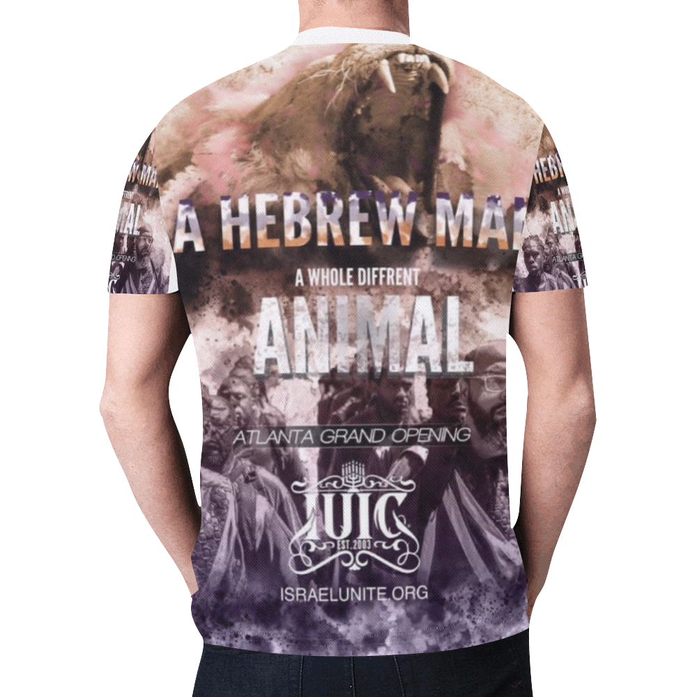 hebrew man New All Over Print T-shirt for Men (Model T45)