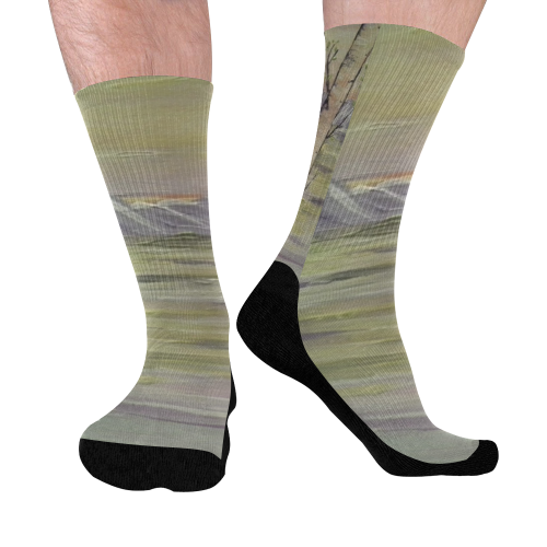 Mountain Hike - Mid-Calf Socks (Black Sole)