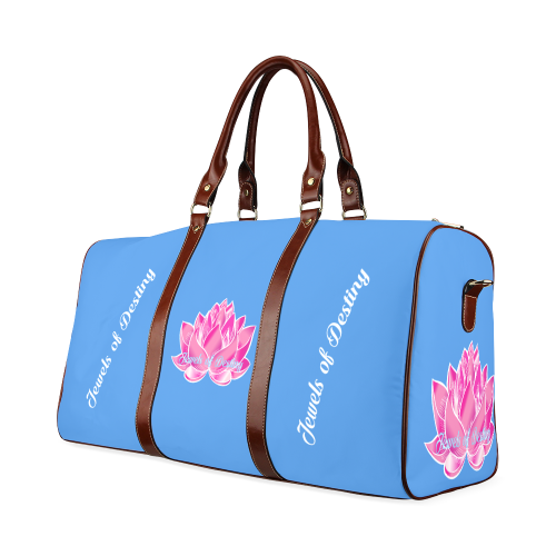 Jewels of Destiny Blue Bag Waterproof Travel Bag/Small (Model 1639)