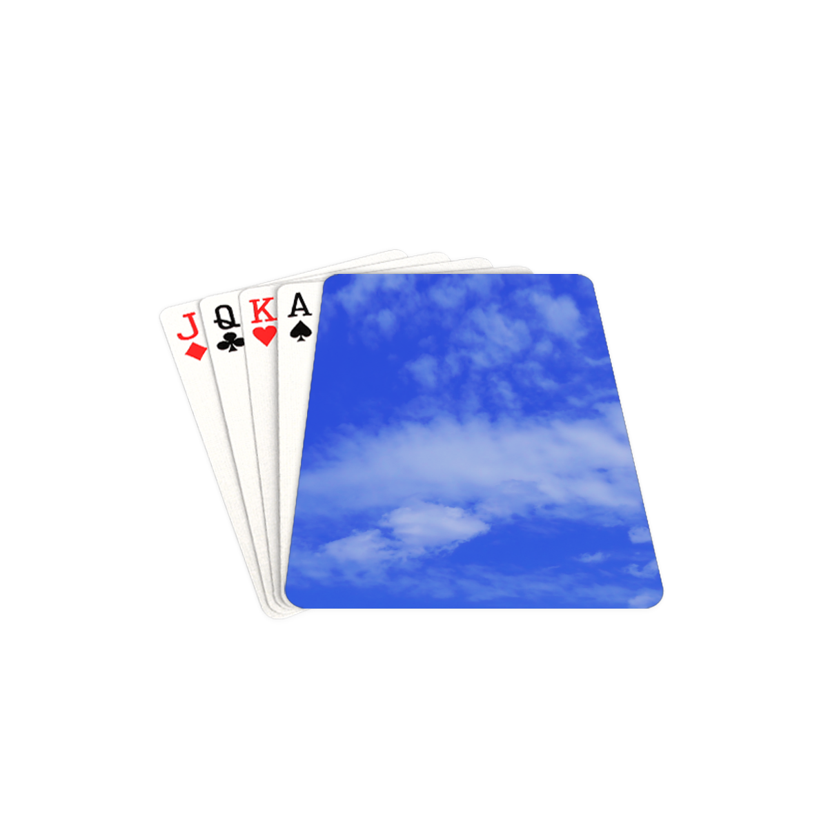 Blue Clouds Playing Cards 2.5"x3.5"