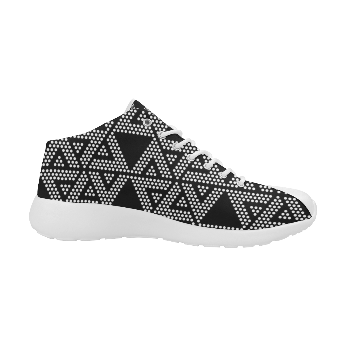 Polka Dots Party Women's Basketball Training Shoes/Large Size (Model 47502)