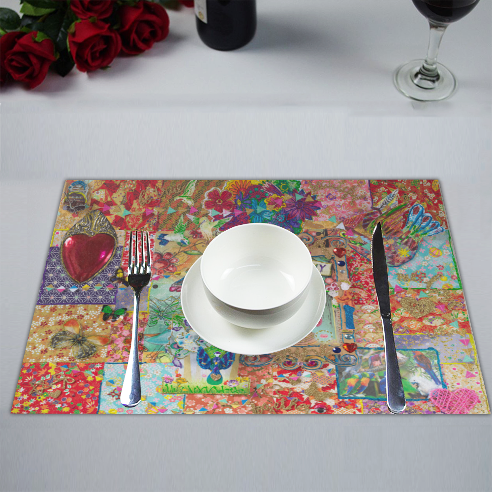 colour my world Placemat 14’’ x 19’’ (Set of 4)