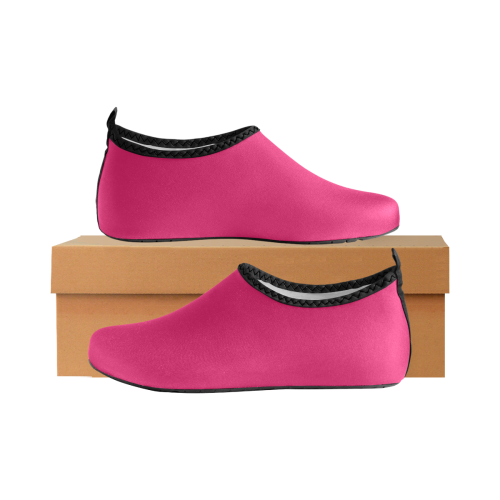 color ruby Men's Slip-On Water Shoes (Model 056)