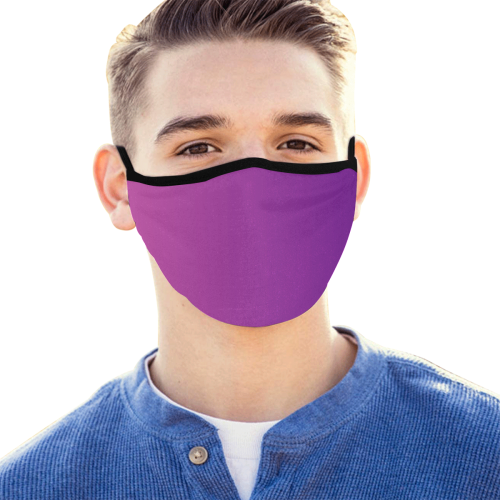 Purple and Fuschia Pink  Ombre Mouth Mask