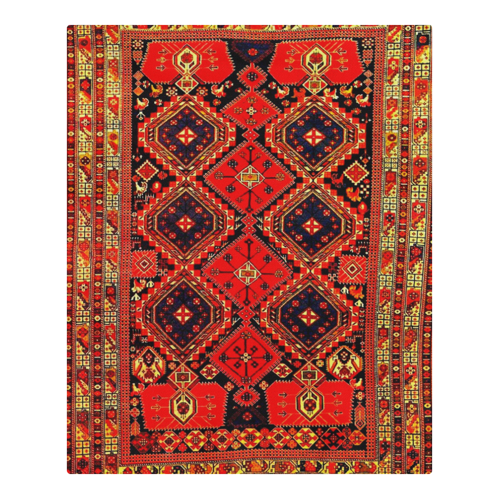 Azerbaijan Pattern 3 3-Piece Bedding Set