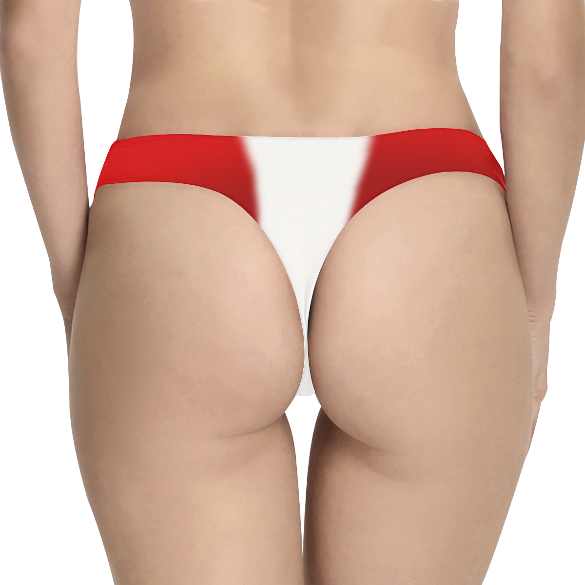 Canada Flag Maple Women's Thong Underwear T Back Low Waist Panties Sexy  Underpants 