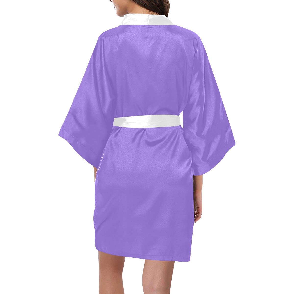color medium purple Kimono Robe