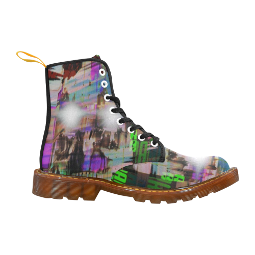 Abstract Martin Boots For Men Model 1203H