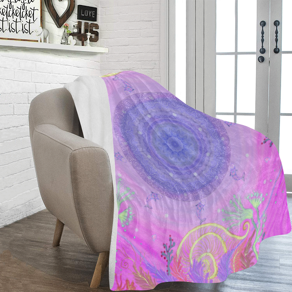 cosmos 6 Ultra-Soft Micro Fleece Blanket 54''x70''