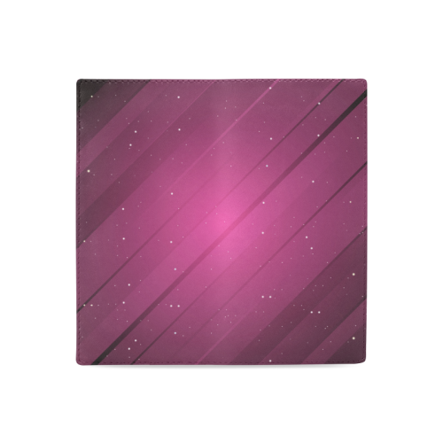 Purple shades Women's Leather Wallet (Model 1611)
