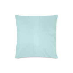 Bleached Coral Custom Zippered Pillow Case 16"x16"(Twin Sides)