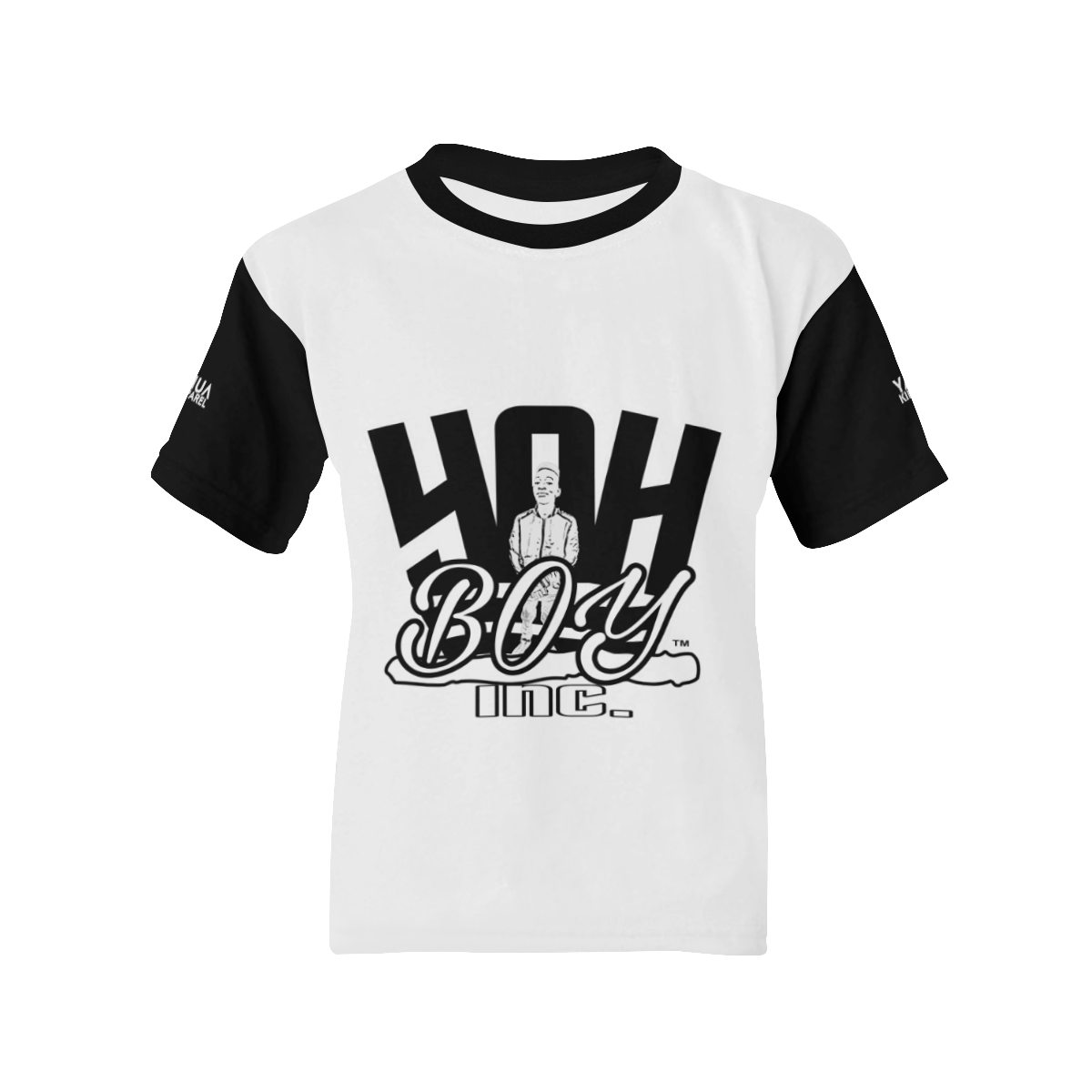 YahBoy Inc White Kids' All Over Print T-shirt (Model T65)