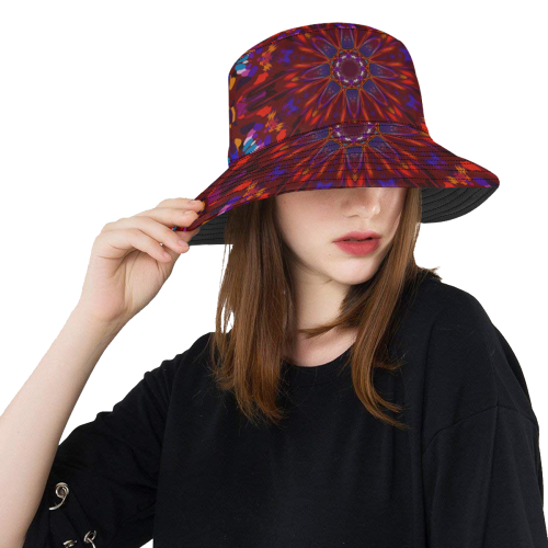 Blossom All Over Print Bucket Hat