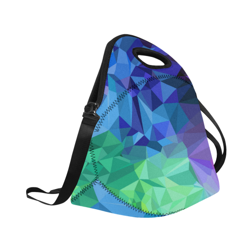 Mystic Crystals Neoprene Lunch Bag/Large (Model 1669)