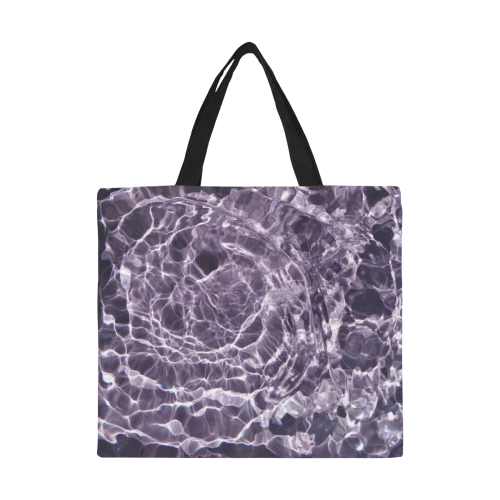 Violaceous Soul All Over Print Canvas Tote Bag/Large (Model 1699)