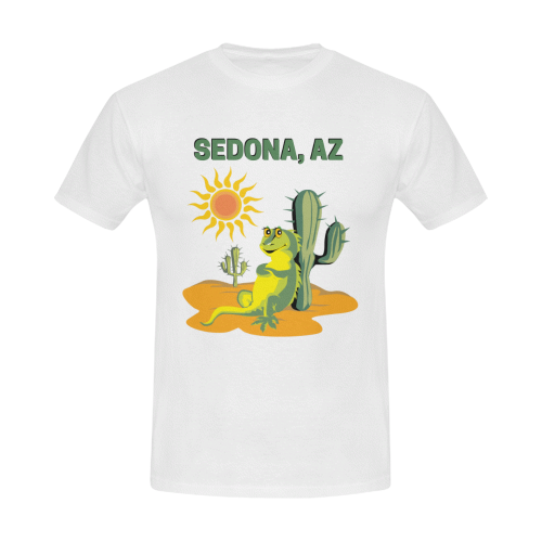 Sedona, Arizona Men's T-Shirt in USA Size (Front Printing Only)