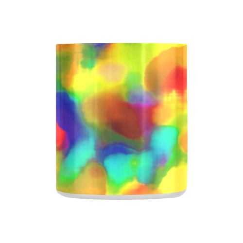 Colorful watercolors texture Classic Insulated Mug(10.3OZ)