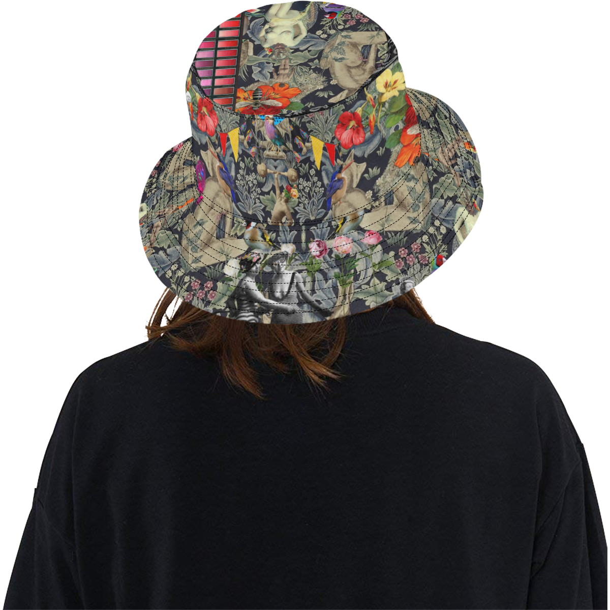 May I Just Add? All Over Print Bucket Hat