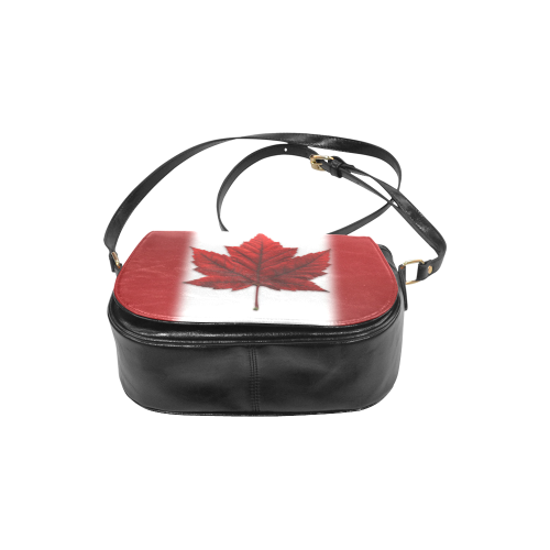 Canada Flag Art Classic Saddle Bag/Small (Model 1648)