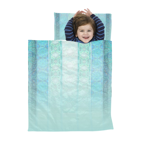 teal design Kids' Sleeping Bag