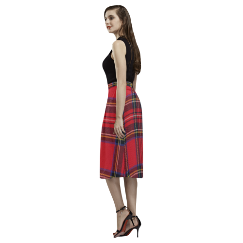 Royal Stewart tartan Aoede Crepe Skirt (Model D16)