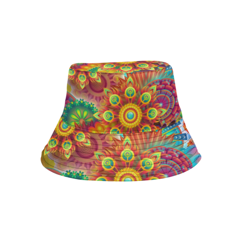 Psychedelic Mandalas All Over Print Bucket Hat
