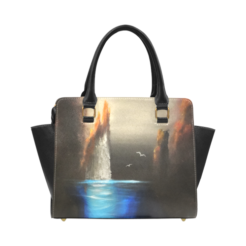 Deep Waters Classic Shoulder Handbag (Model 1653)