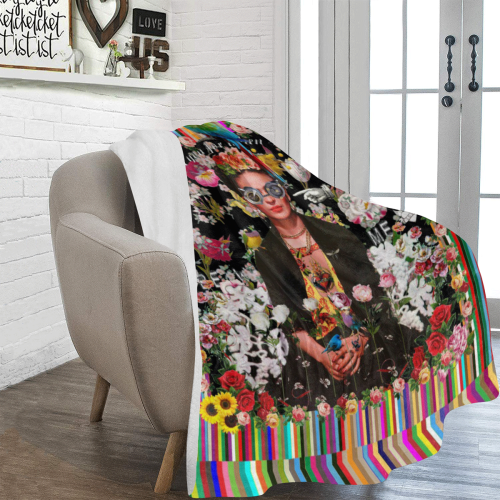 Frida Incognito Ultra-Soft Micro Fleece Blanket 60"x80"