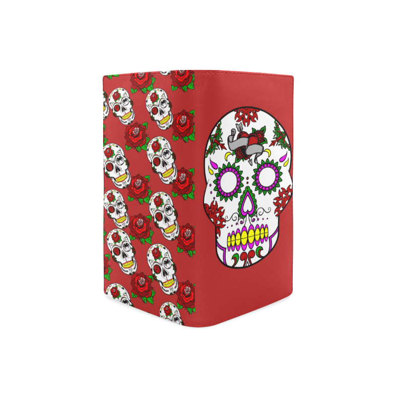 Sugar Sexy Skull Money Women's Leather Wallet (Model 1611)