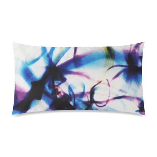Abstract Photographic Drawing Rectangle Pillow Case 20"x36"(Twin Sides)