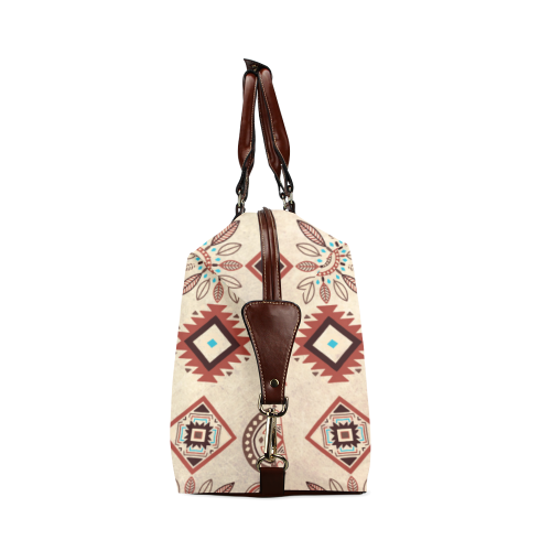 American Native Buffalo Classic Travel Bag (Model 1643) Remake