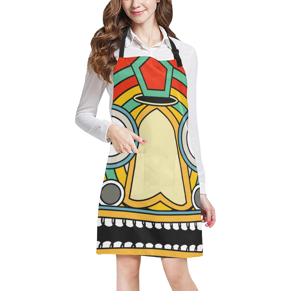 indian tribal All Over Print Apron
