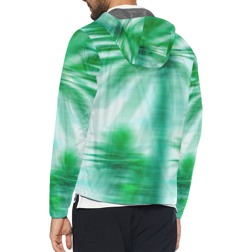 Palm Beach Unisex All Over Print Windbreaker (Model H23)