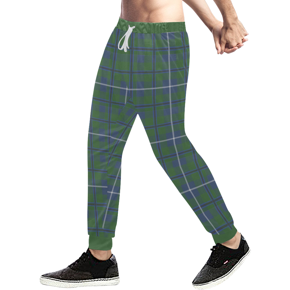 Douglas Tartan Men's All Over Print Sweatpants (Model L11)