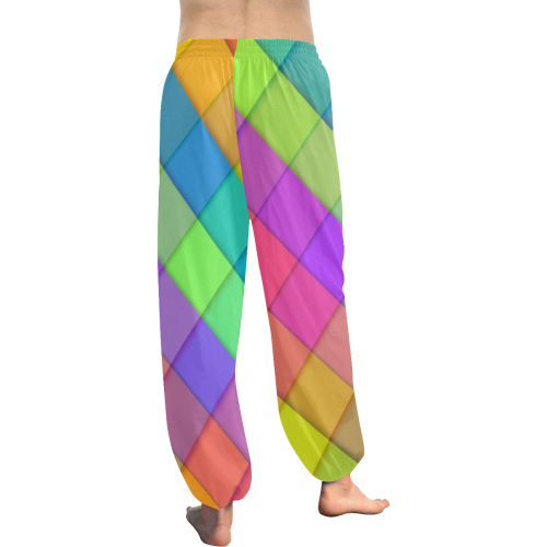 Neon Squared Women's All Over Print Harem Pants (Model L18)