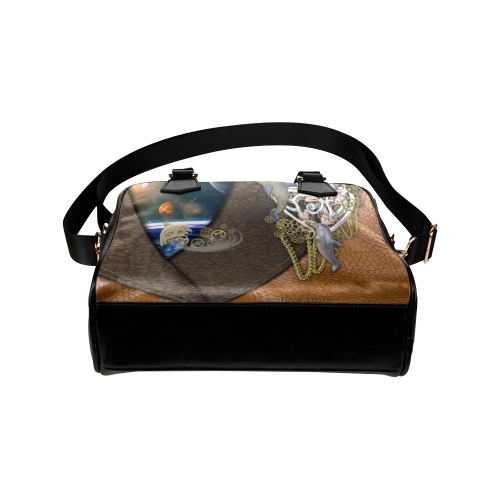 our dimension of Time Shoulder Handbag (Model 1634)