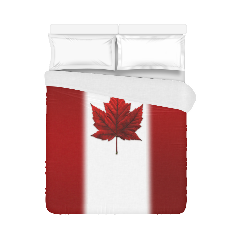 Canada Flag Duvet Covers Duvet Cover 86"x70" ( All-over-print)