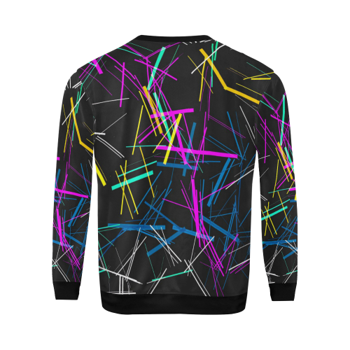 New Pattern factory 1A by JamColors All Over Print Crewneck Sweatshirt for Men/Large (Model H18)