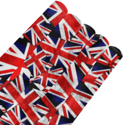 Union Jack British UK Flag Gift Wrapping Paper 58"x 23" (5 Rolls)
