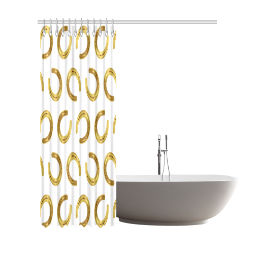 Golden horseshoe Shower Curtain 72"x84"