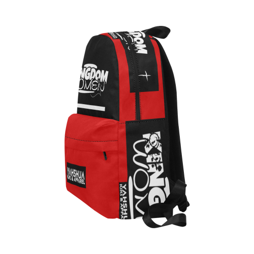 Red/Black Unisex Classic Backpack (Model 1673)